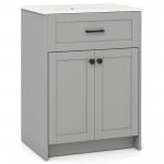 34 Inch H with 2 Doors & 1 Drawer