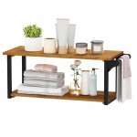 Wall-mounted Towel Shelf with Bar