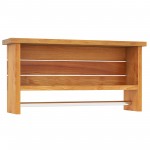 2-Tier Wall-mounted Towel Compartment