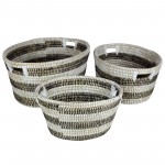 Set of 3 Stackable Baskets