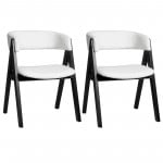 2 Sherpa Upholstered Chairs