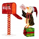 Penguin with Mailbox