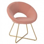 Modern Velvet Accent Chair