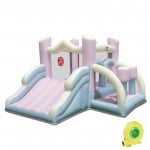 Party Bounce House with Boxing Columns & Dart Board (with 480W blower)