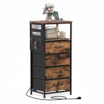 with 4 Fabric Drawers