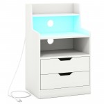 Nightstand with LED Light