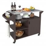 Grill Cart with Spice Rack