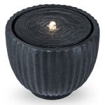 14 inch H Round Sphere