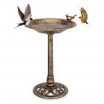 Bowl with Bird Ornament