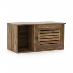 Cat Litter Box with Open Compartment