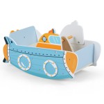 Wooden Rocking Submarine