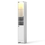 Tall Cabinet with LED Lights