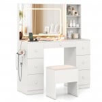 with Mirror and Lights