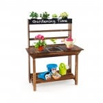 Outdoor Potting Table For Kids
