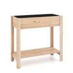 30 inches with Storage Shelf