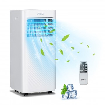 8000 BTU(Ashrae) Portable Air Conditioner with Remote Control