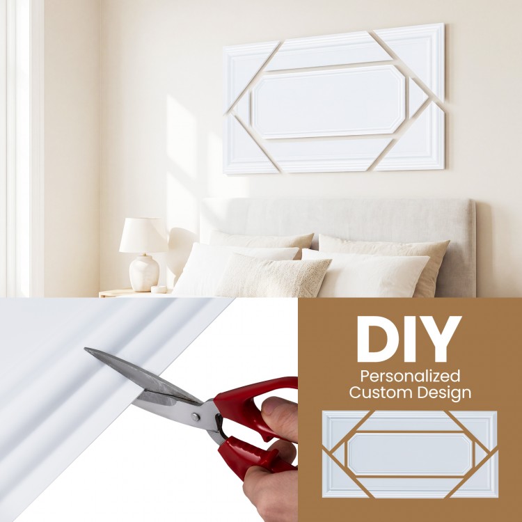 DIY cut-to-size PVC ceiling tiles showcasing a minimalist design, perfect for personalized interior decoration.