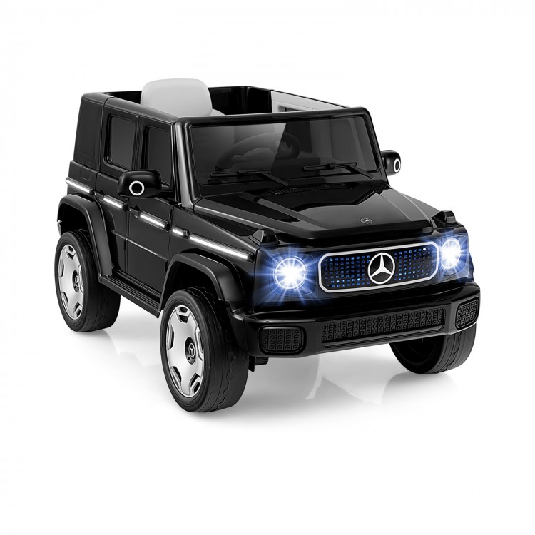 12V Licensed Mercedes-Benz Kids Ride On Car - Black