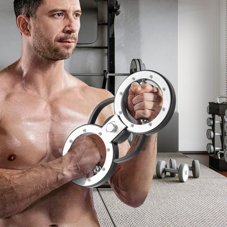 Adjustable 12 lbs Burn Machine arm workout equipment with smooth rotation, suitable for boxing training and home gym.