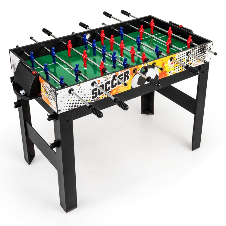 14-in-1 combo game table featuring foosball, billiard, and hockey, ideal for family gatherings and game rooms.