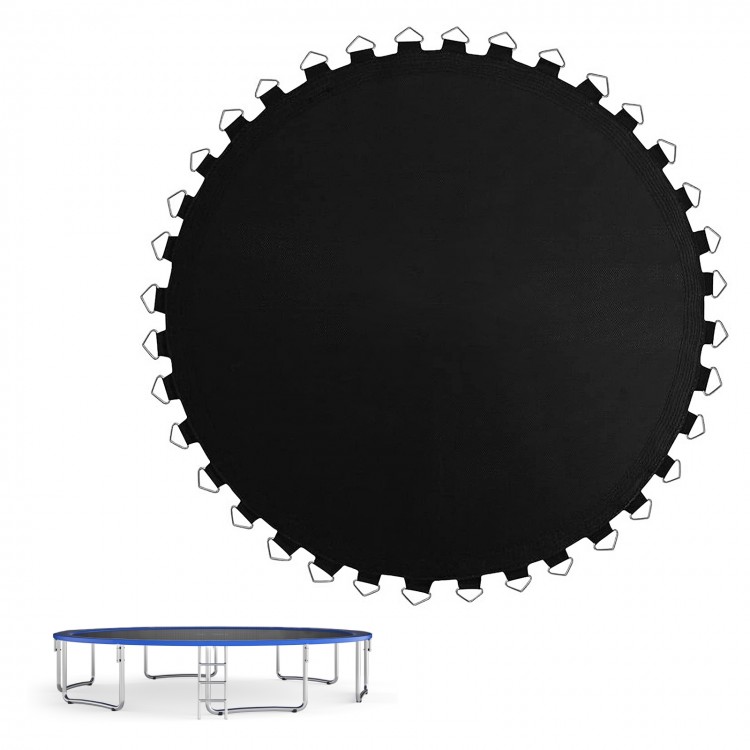High-elastic PP replacement jumping mat for 12 ft trampoline, featuring durable material and upgraded 8-row stitching.