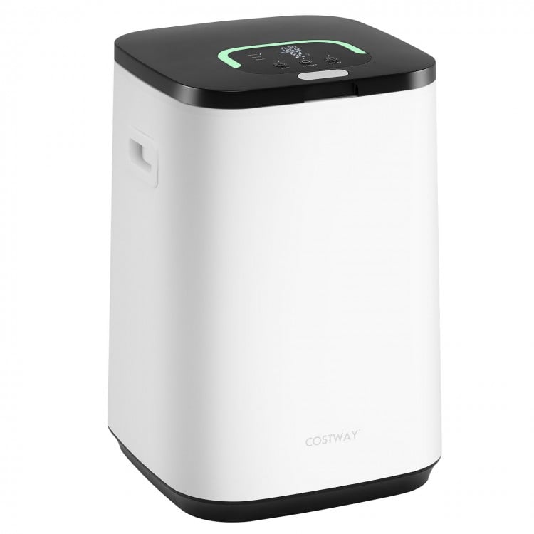 23L large hot towel heater in white with adjustable timer and rapid heating for warm towels, ideal for home use.
