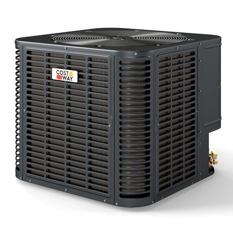 Robust 2-3 Ton heat pump system with inverter technology, operates down to -20°C for efficient year-round comfort.