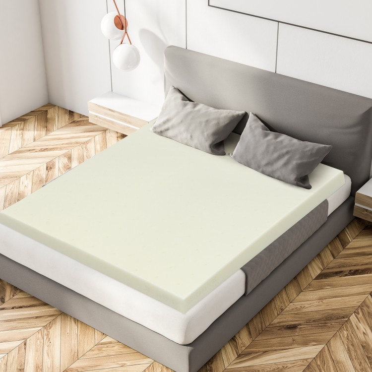 3-inch twin size mattress topper made of breathable air cotton, designed for comfort and pressure relief on any.
