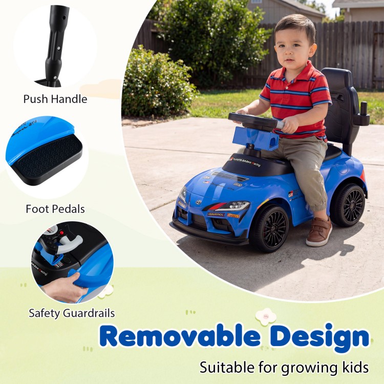 3-in-1 Toyota Licensed Foot-to-Floor Stroller Sliding Walking Toy - Gallery View 9 of 9