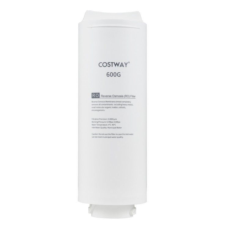 600 GPD replacement RO filter for AW-RB20/AW-RB05, showcasing the twist-in design for quick and easy installation.