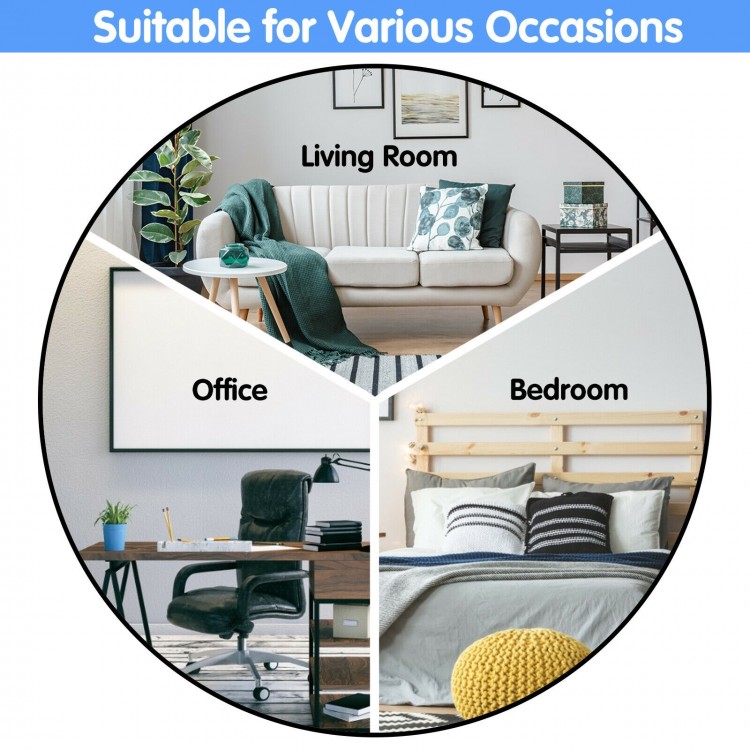 Folding rollaway bed with memory foam mattress, compact design for living room, bedroom, or office use.