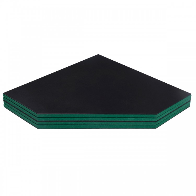 Foldable octagon poker table top for 8 players, featuring a solid MDF frame and 8 cup holders, ideal for parties.