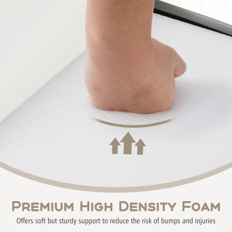 High-density EPE foam detail showing soft support, ideal for the 6-piece soft play set for toddlers with climbing.