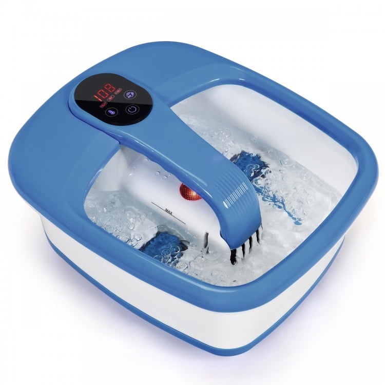 Folding Foot Massager with Digital Adjustable Temperature Control-BlueCostway Gallery View 12 of 12