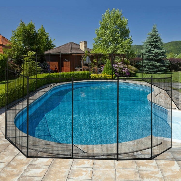 4 x 12 Feet In-ground Swimming Pool Safety Fence - Gallery View 1 of 10