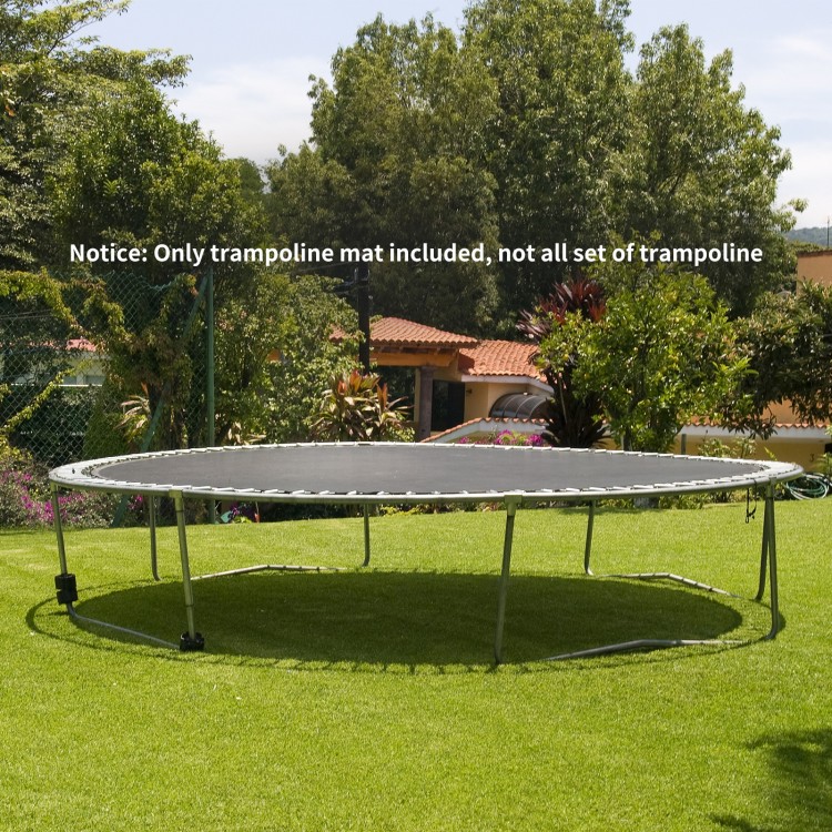 High-elastic PP replacement jumping mat for 12 ft trampoline, designed for durability and perfect support in various.