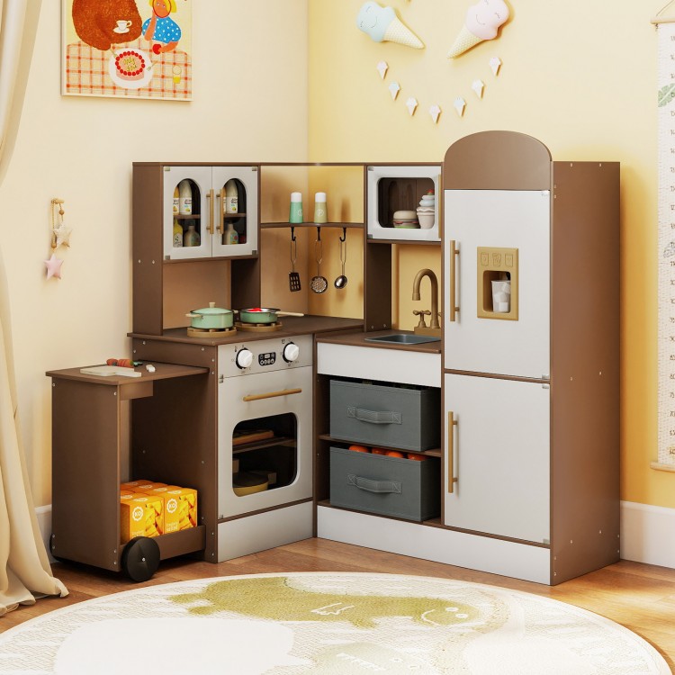 Corner Kitchen with Lights and Sounds for Kids Ages 3+ - Gallery View 2 of 11