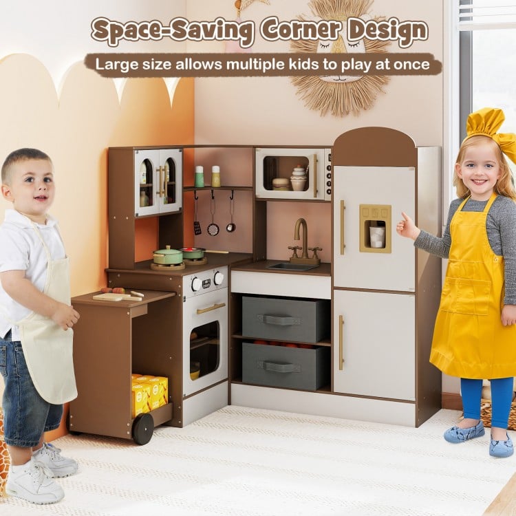Corner Kitchen with Lights and Sounds for Kids Ages 3+ - Gallery View 11 of 11