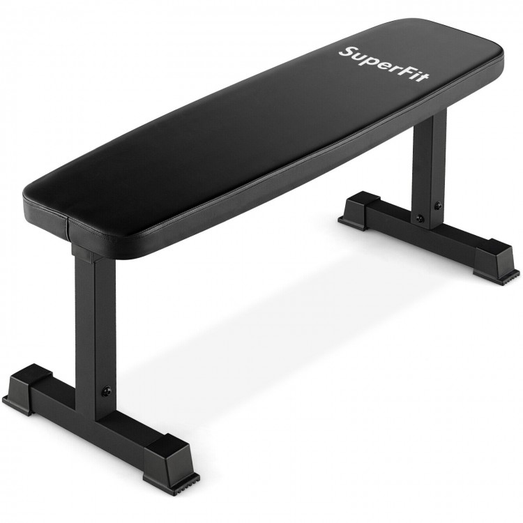 Flat Weight Bench 660 LBS Heavy Duty Strength Training Bench for Gym - Gallery View 1 of 10