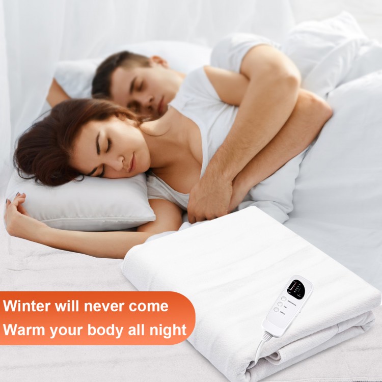 Digital auto overheat protection massage table warmer with remote, featuring 5 heat settings for comfort and safety.