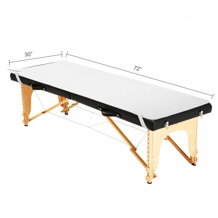 Digital Auto Overheat Protection Massage Table Warmer, 72" x 30", features 5 heat settings and lightweight design for.