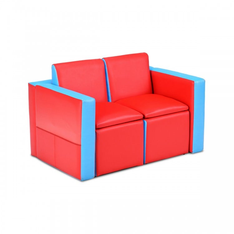 Multi-functional Kids Play Sofa and Table Set - Gallery View 1 of 10