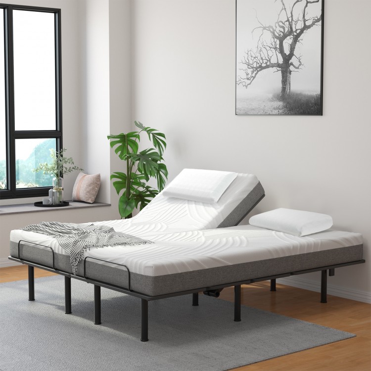 Bamboo charcoal memory foam pillow set with breathable cover, ideal for pain relief and support for all sleeping.