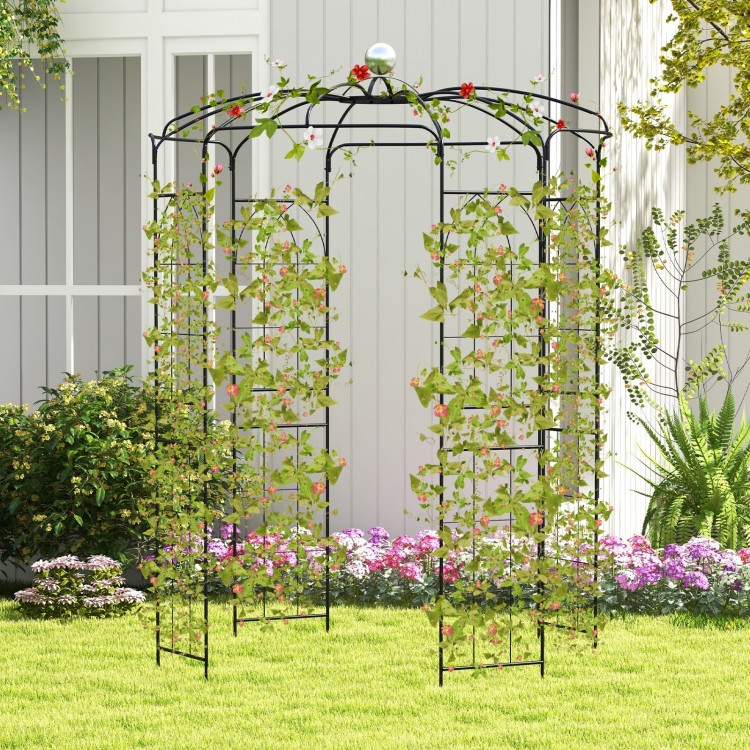 Birdcage Shape Gazebo for Climbing Plants and Wedding Ceremony Decoration - Gallery View 1 of 10