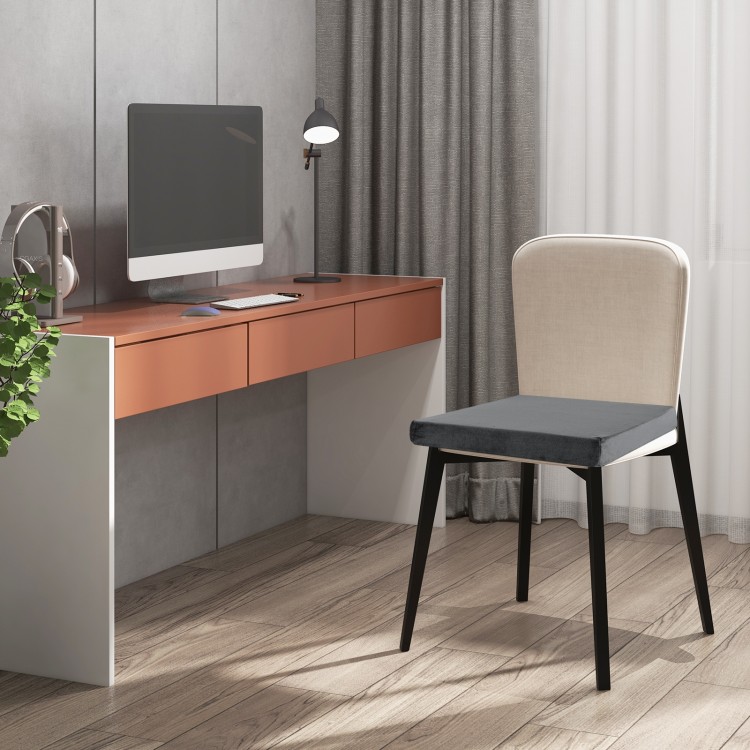 Gray memory foam seat cushion with breathable design, perfect for office chairs and long sitting comfort.