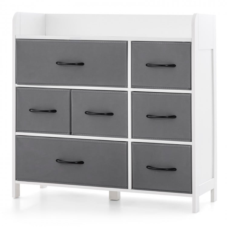 Fabric Dresser with 7 Drawers for Bedroom - Gallery View 4 of 10