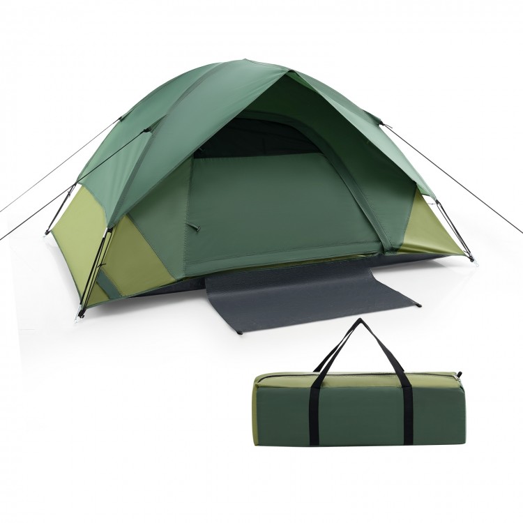 2-person Camping Tent w/ Removable Rain Fly and Double-layer Door - Gallery View 1 of 11