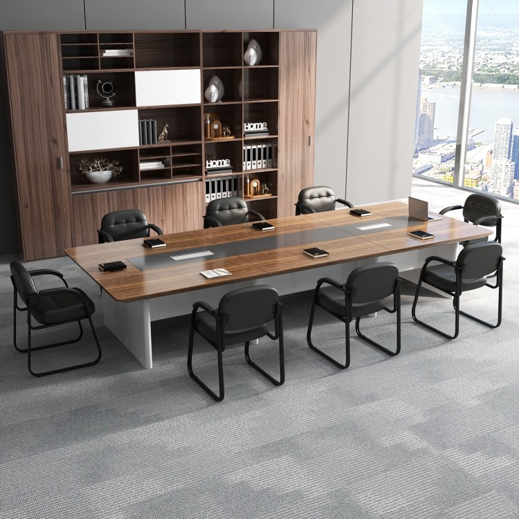 Black reception chairs with sled base and padded armrests, ideal for office or waiting room use, showcasing ergonomic.