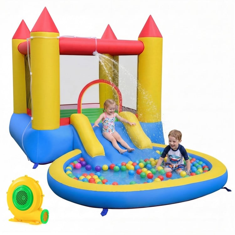 Costway Inflatable Bounce Housenull