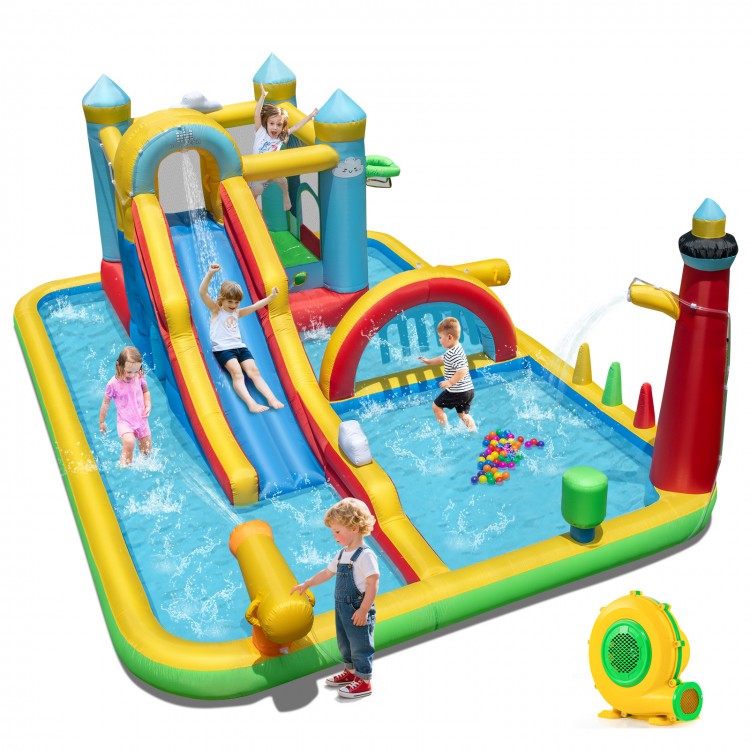 Stunning Costway Inflatable Water Slide Images